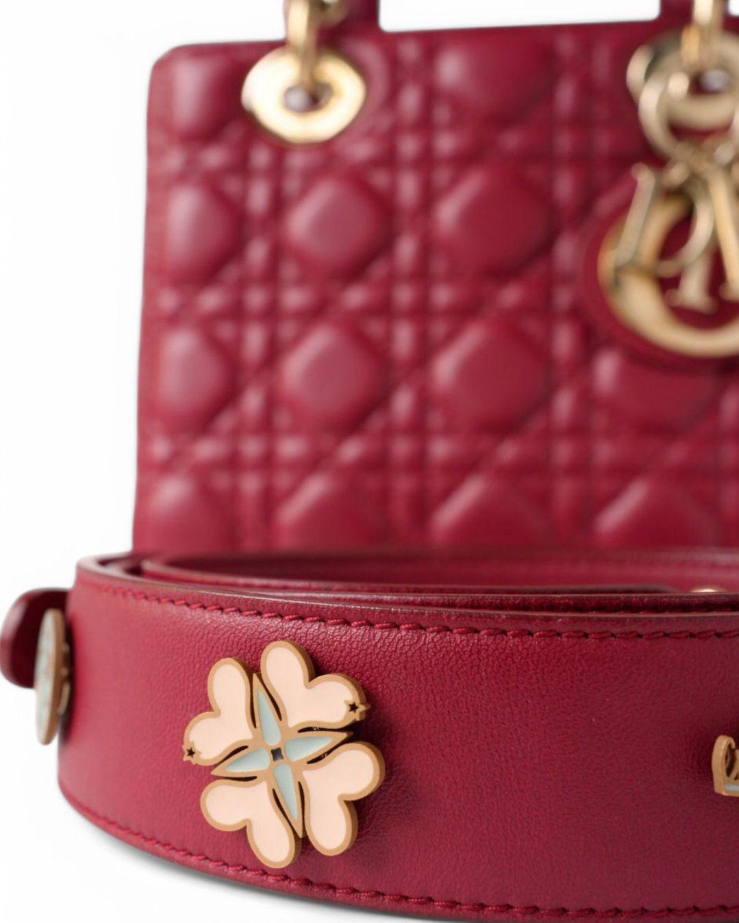 Dior Lady ABCDior Small Red For Sale 5