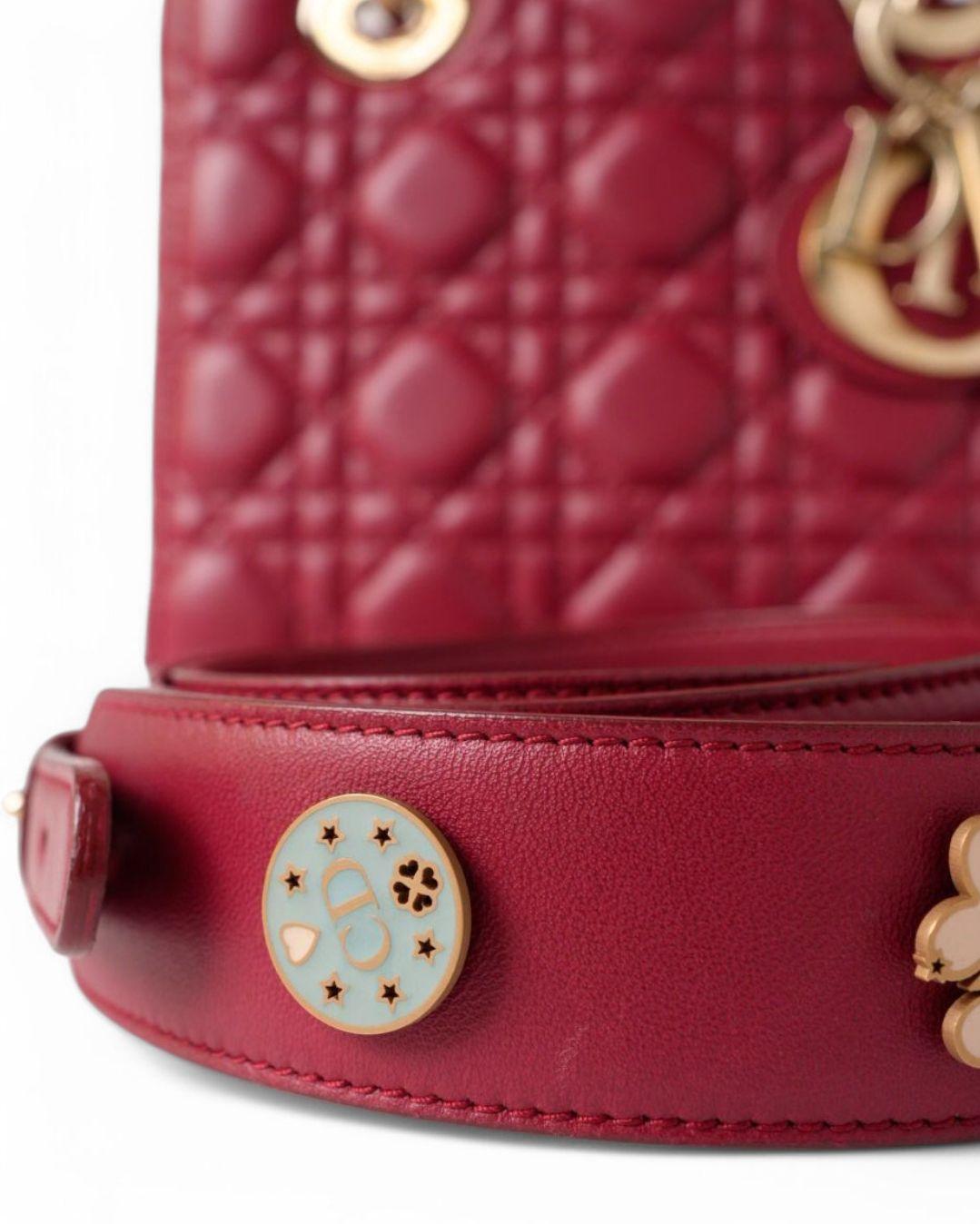 Dior Lady ABCDior Small Red For Sale 6