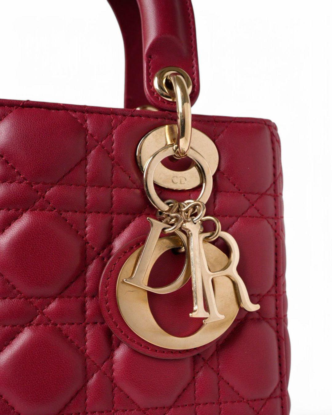 Dior Lady ABCDior Small Red For Sale 8
