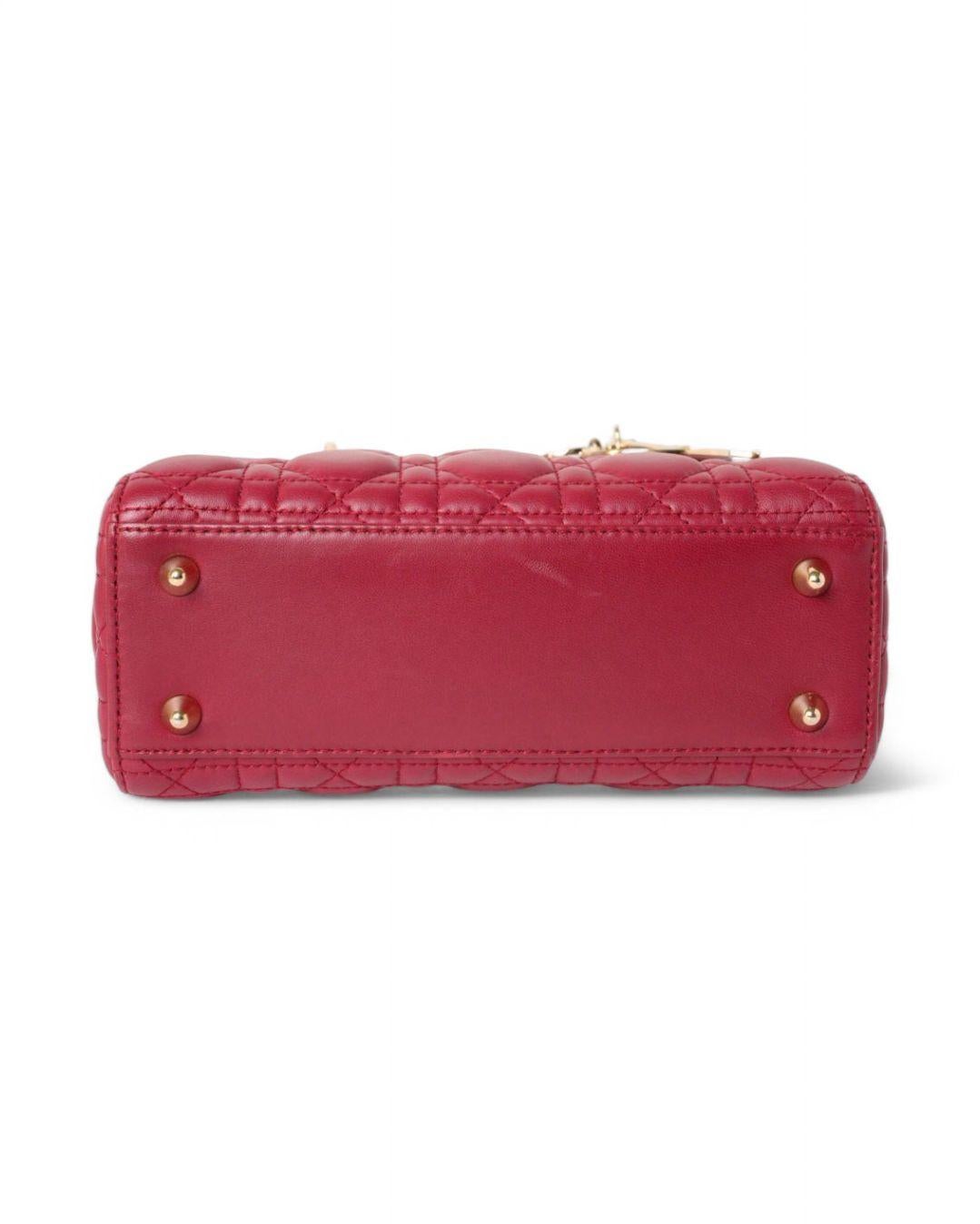 Dior Lady ABCDior Small Red For Sale 1