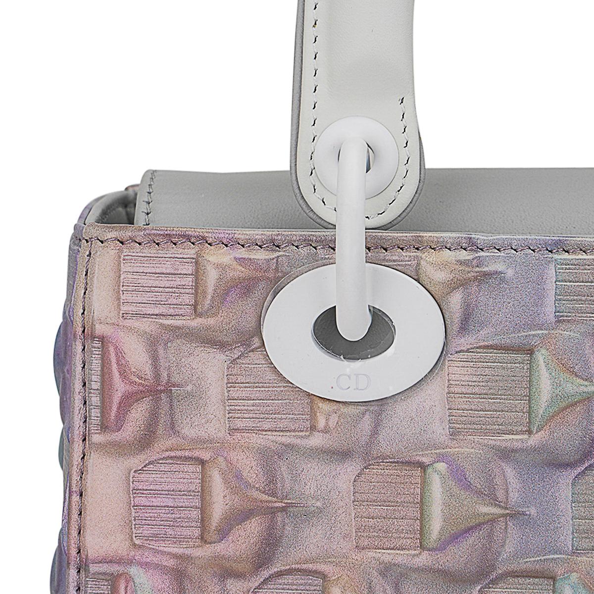 Dior Lady Dior Art Bag #6 Iridescent Pastels by Daisuke Ohba 5
