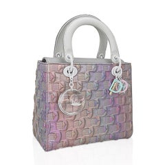 Dior Lady Dior Art Bag #6 Iridescent Pastels by Daisuke Ohba