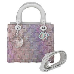 Dior Lady Dior Art Bag #6 Iridescent Pastels by Daisuke Ohba