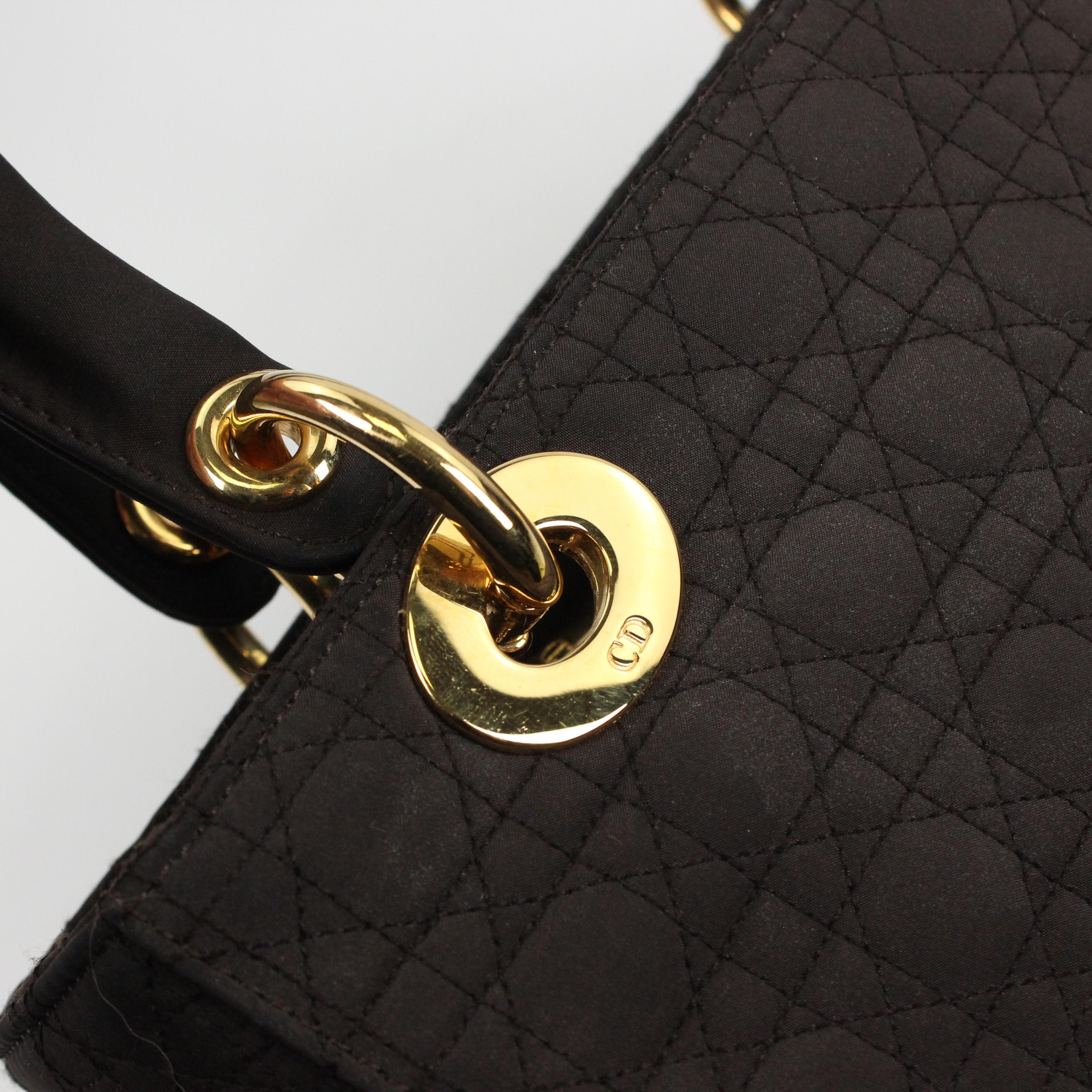 Dior - Lady Dior - Lady Dior cloth handbag