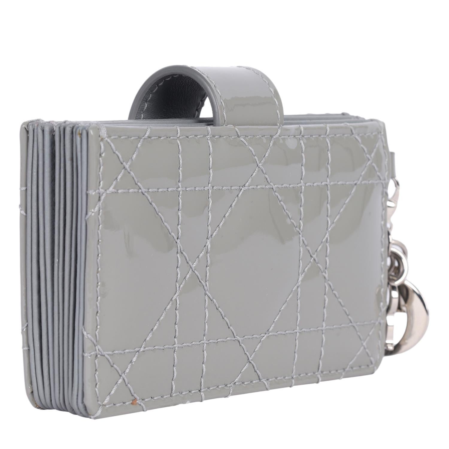 DIOR Lady Dior Jasmine Card Holder For Sale 1