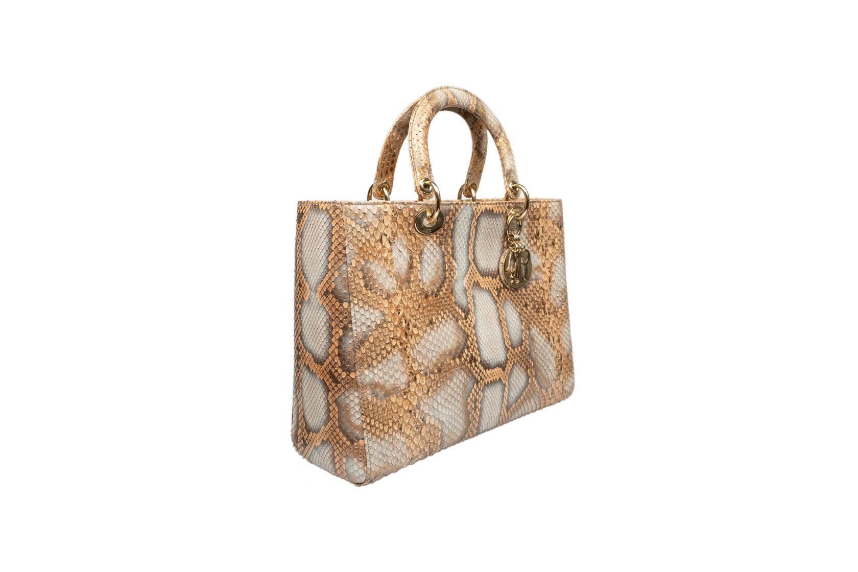Dior Lady Dior Große Python im Zustand „Hervorragend“ im Angebot in Dover, DE