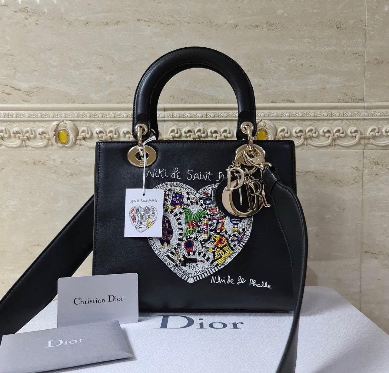    Just when you thought Dior’s most iconic accessory couldn’t get any more elegant, the brand presents us with a Lady Dior art and icon to the next level. Usually depicted in either lambskin or patent cannage leather, Dior’s unique seasonal Lady