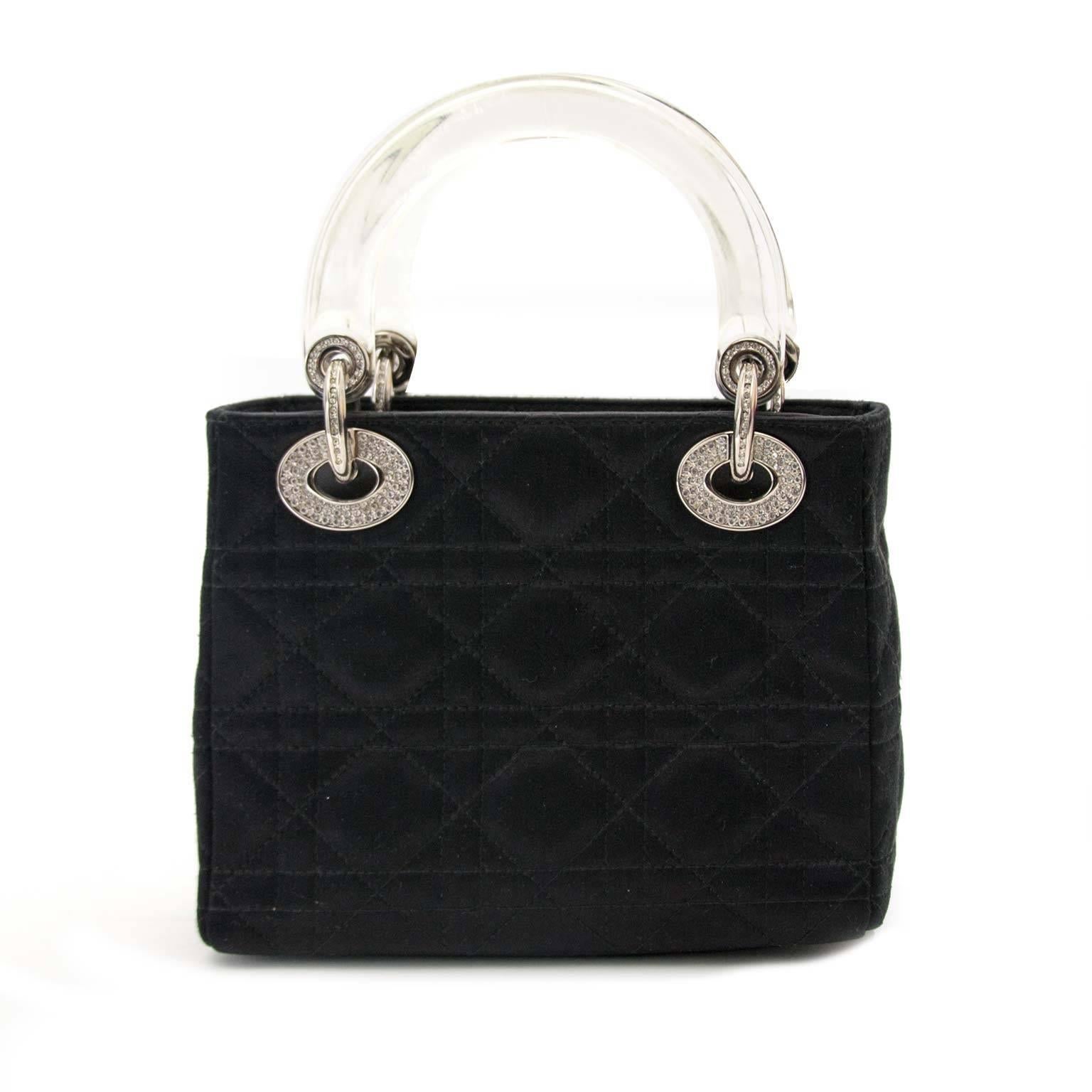 lady dior satin mini bag