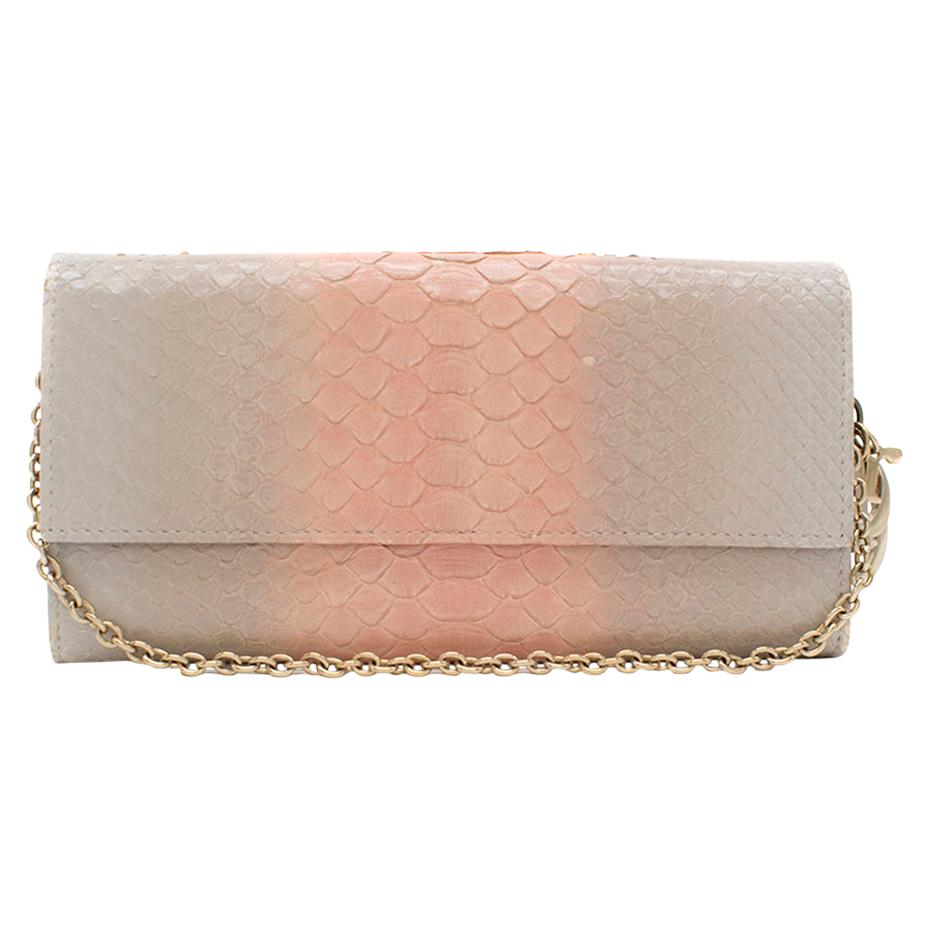 Dior Lady Dior Ombre Wallet On Chain	