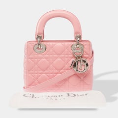 Dior Lady Dior Shoulder Bag Pink
