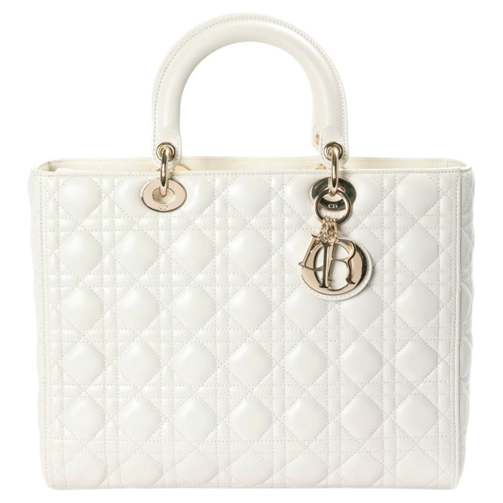 Dior Lady Large Cannage Cream