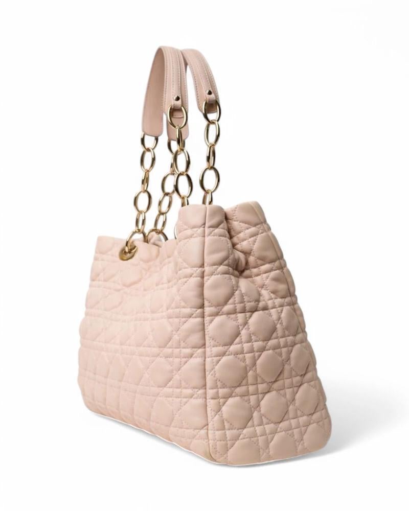 Dior Lady Large Soft Cannage Pink 1