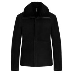 Dior Lamb Suede Shearling Pilot Jacket