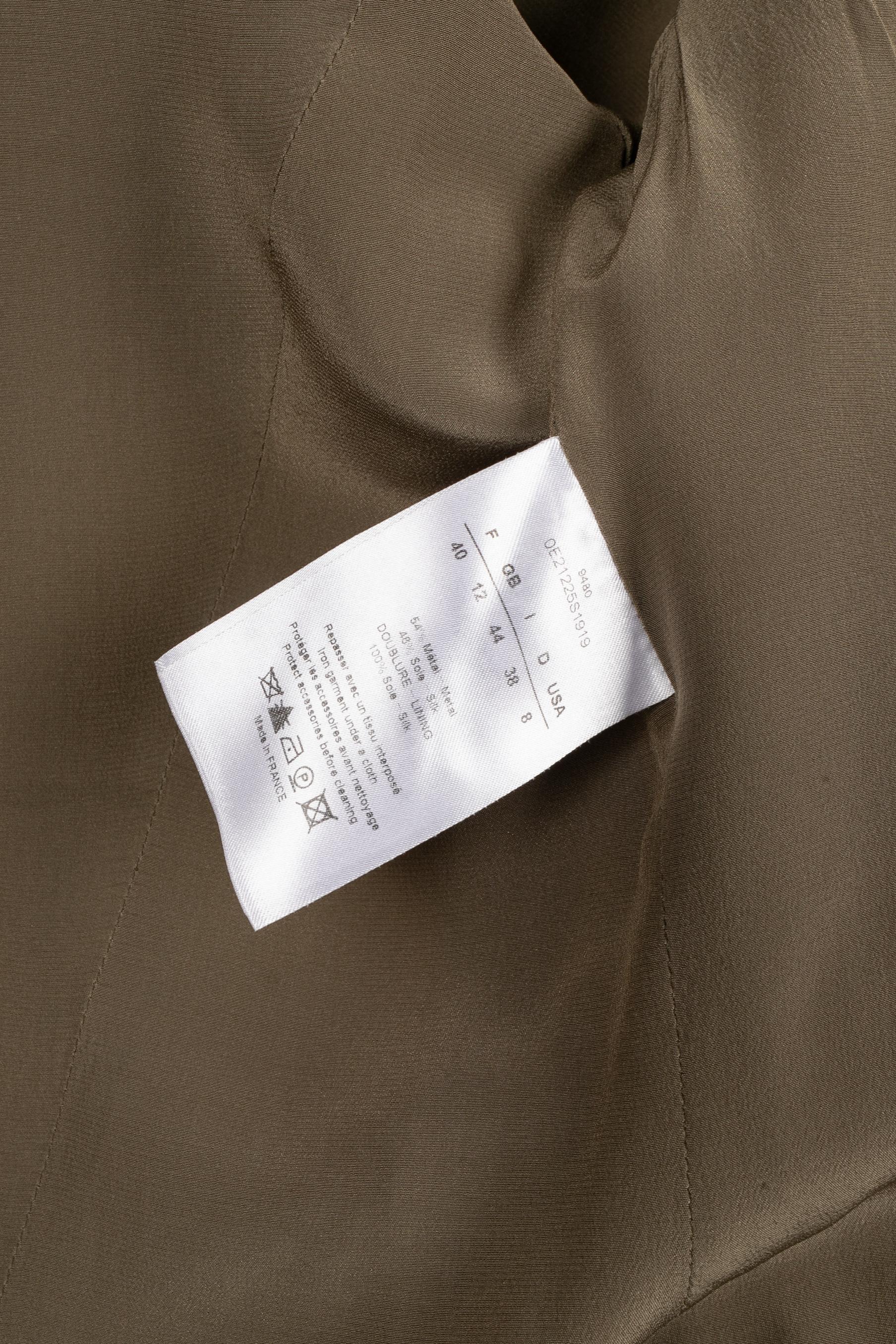 Dior lamé jacket For Sale 6