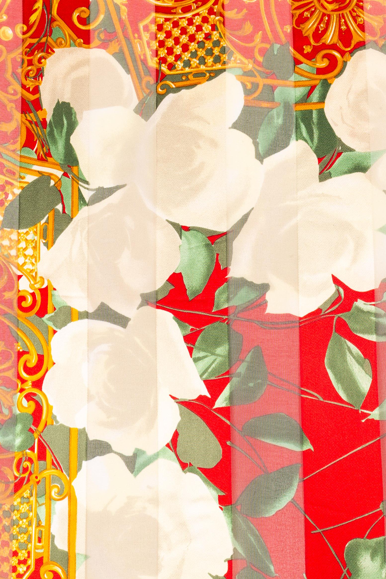 Bianco Foulard grande Dior in vendita