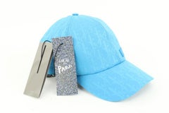 Dior Large Light Blue Oblique Trotter Casquette Baseball Cap Hat 2d419s