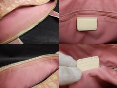 Dior Large Monogram Oblique Signature Trotter Boston 233067 Pink Satchel