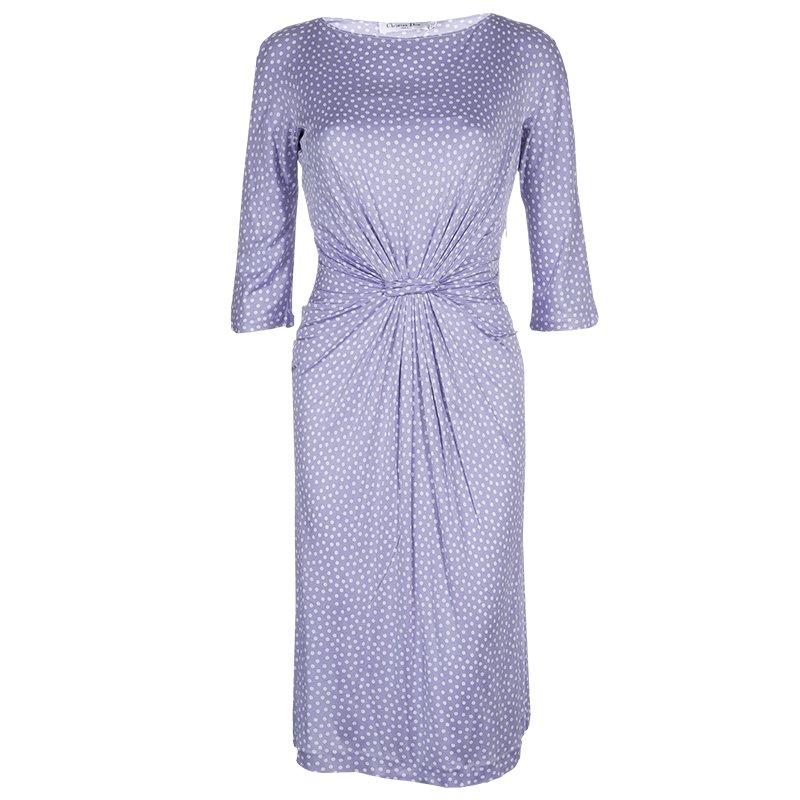 lavender long sleeve dress