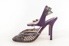 Dior Leather and Rhinestone Pumps. Shoes, Size 37