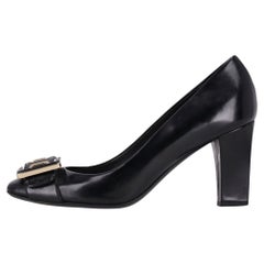 Dior Leather 'CD' Buckle Detail Pumps