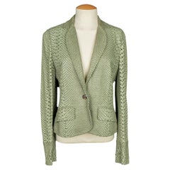 Dior leather jacket by John Galliano Spring-Summer 2006