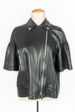 Dior leather jacket