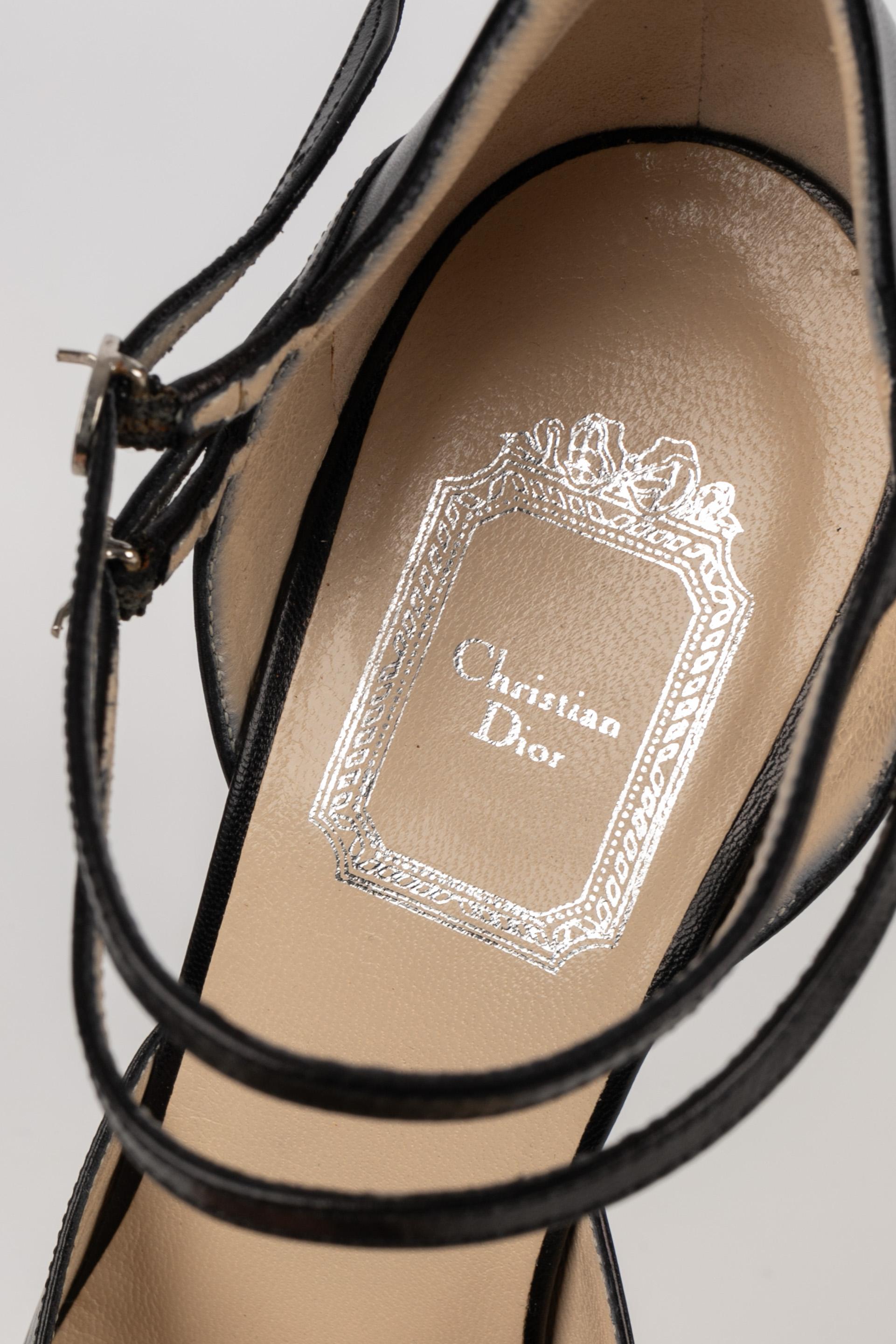 Dior leather stilettoes 5
