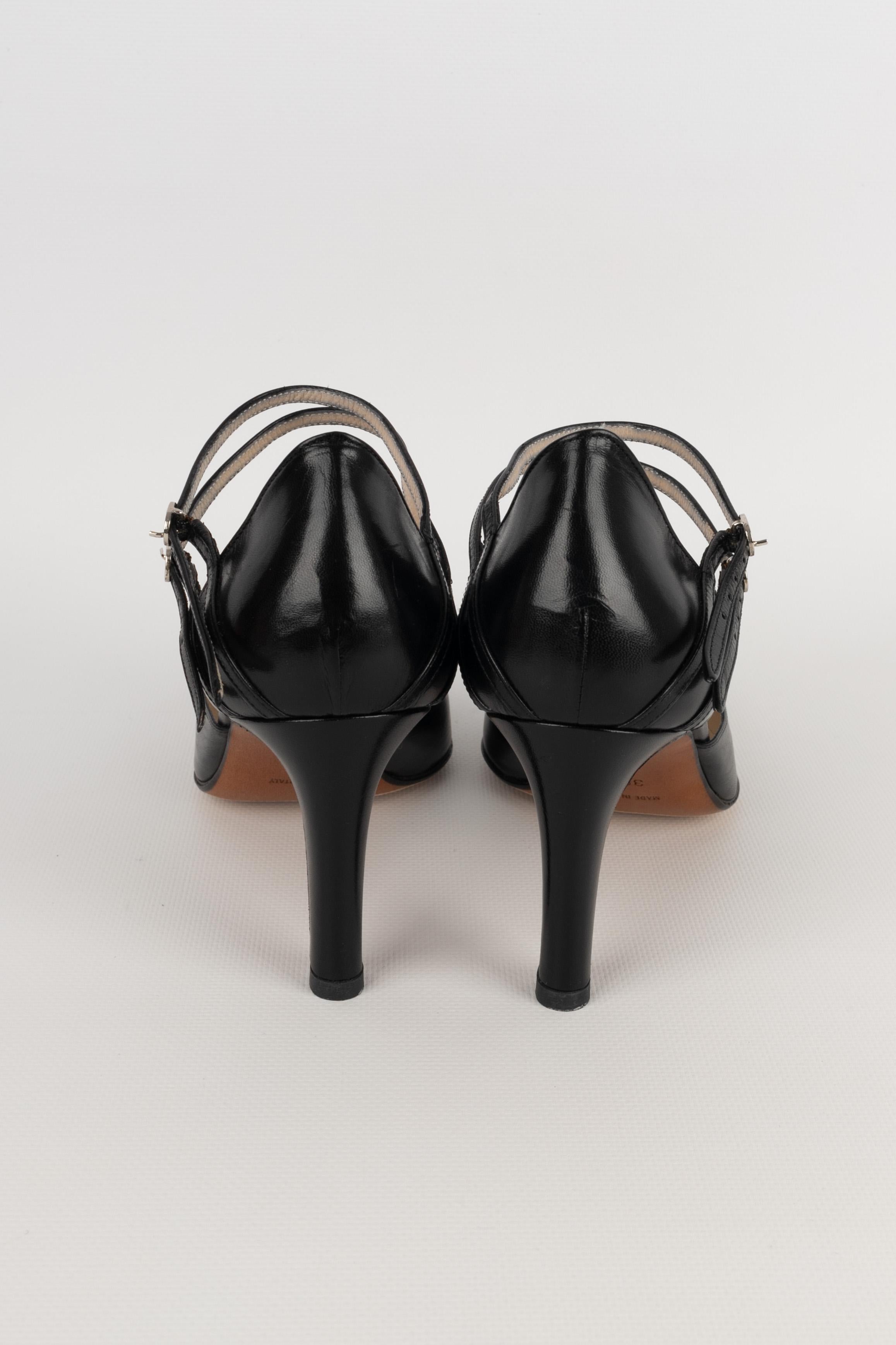 Dior leather stilettoes In Excellent Condition In SAINT-OUEN-SUR-SEINE, FR