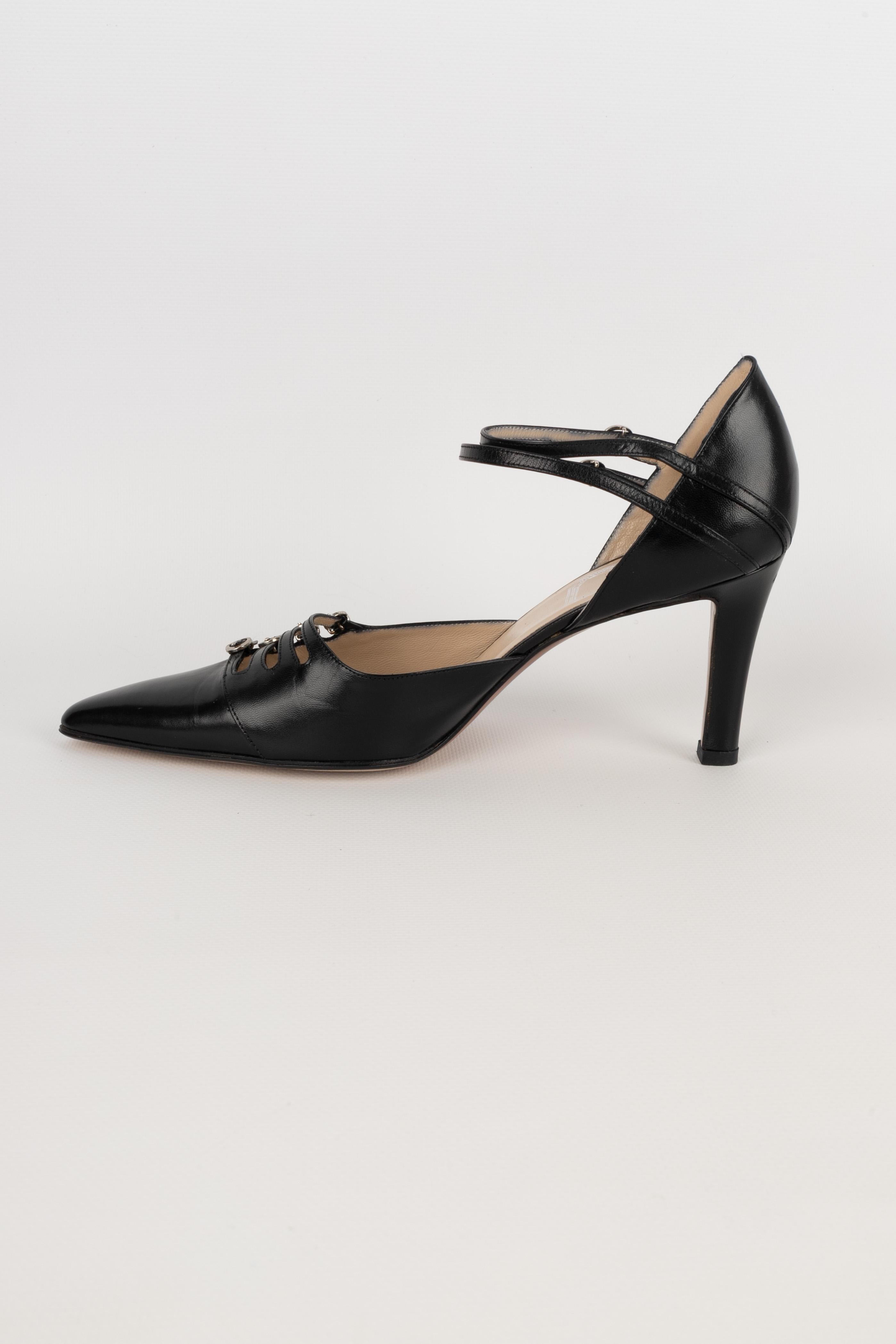 Dior leather stilettoes 1