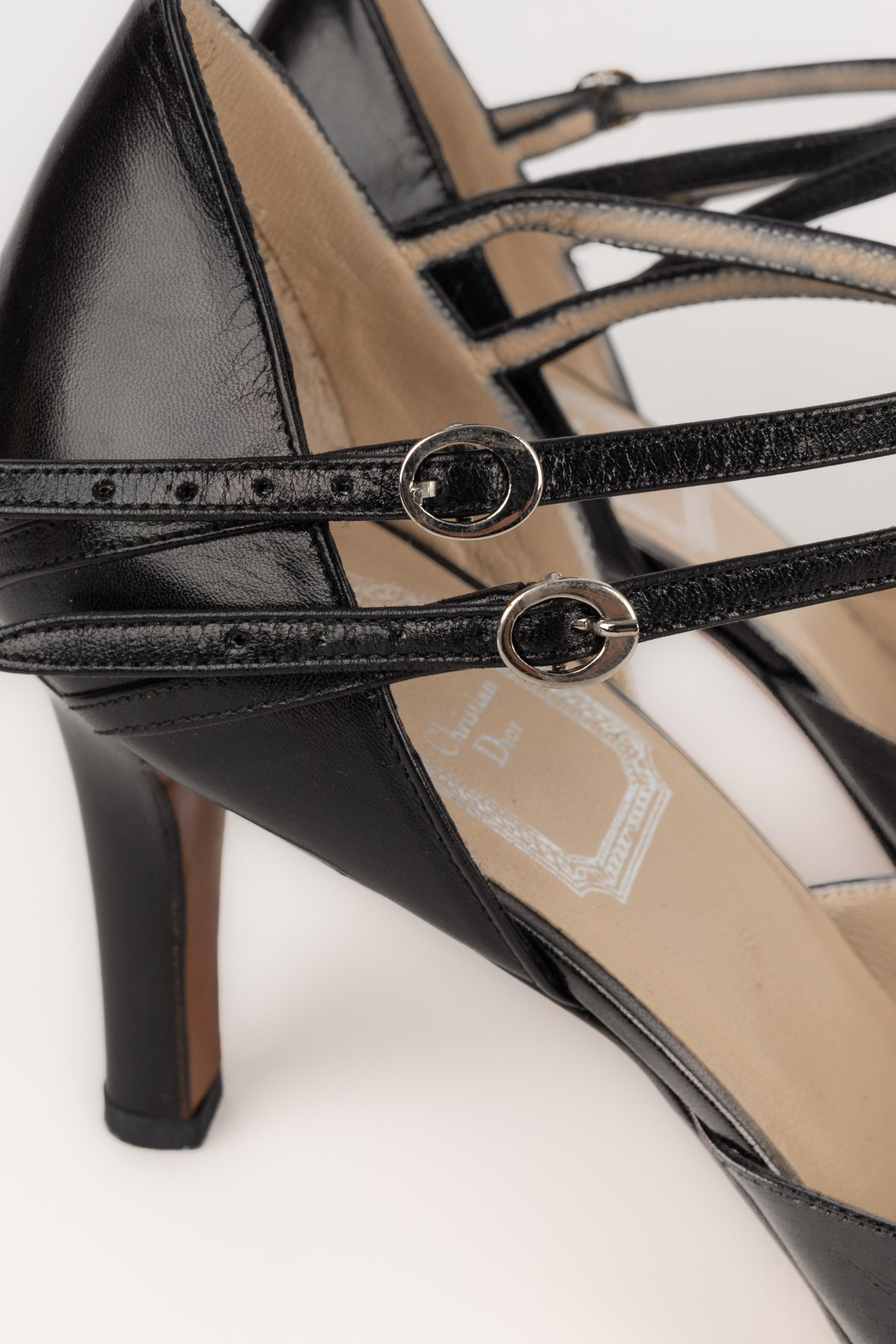 Dior leather stilettoes 4
