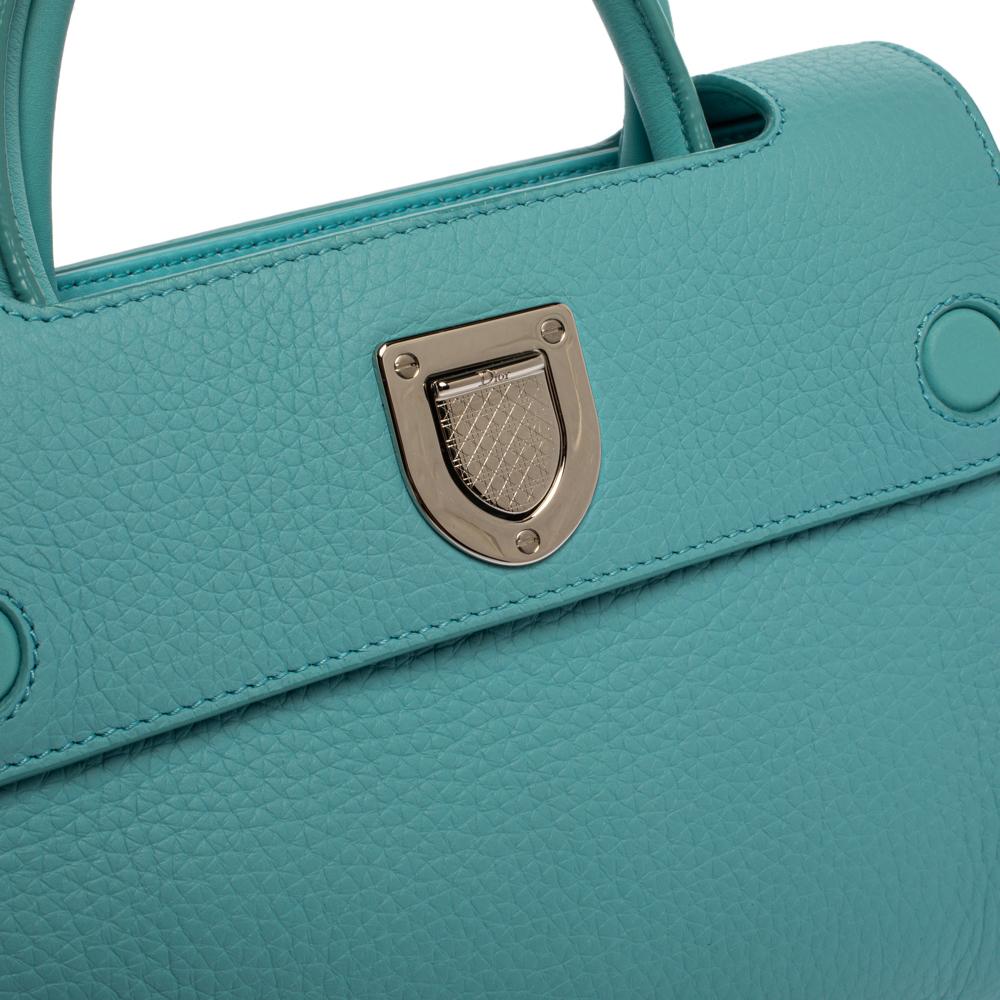 Dior Light Blue Leather Mini Diorever Bag 7