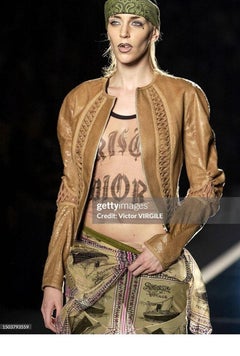 Dior Light-brown Calf Skin Jacket Spring, 2003