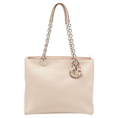 Dior Light Pink Cannage Leather UltraDior Tote