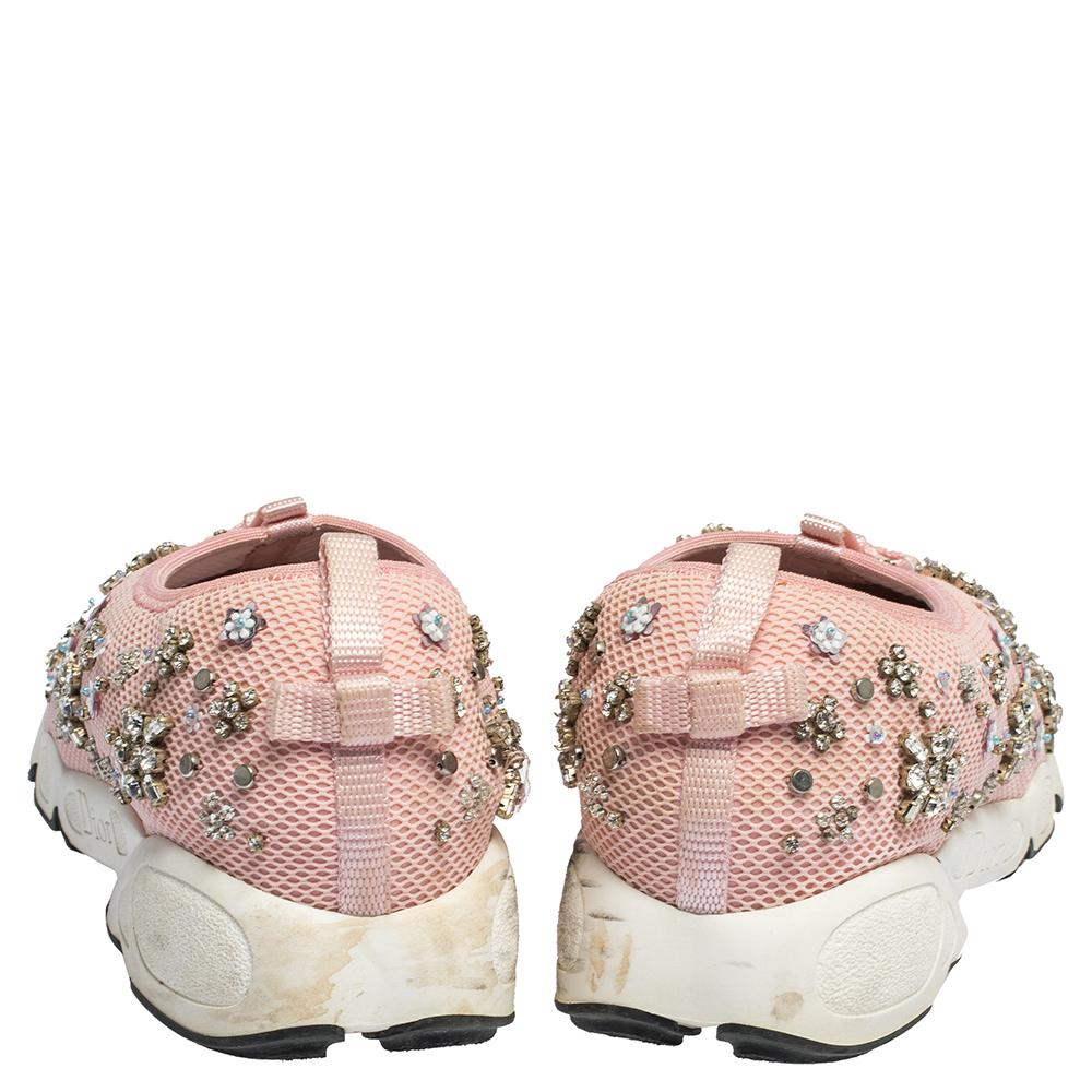 dior crystal sneakers