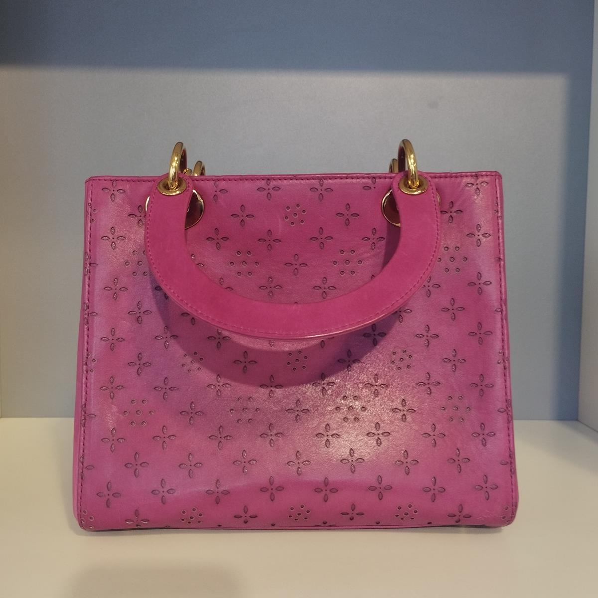 Dior Lilac Lady 2Way Bag In Good Condition In Gazzaniga (BG), IT