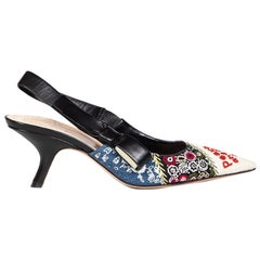 Dior Limited Edition ‚ÄúPeace and Love‚Äù Pumps Size IT 40