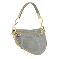 Dior Limited Edition Embellished Saddle Bag