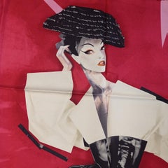 Dior - Écharpe « Mannequin » en soie, édition limitée