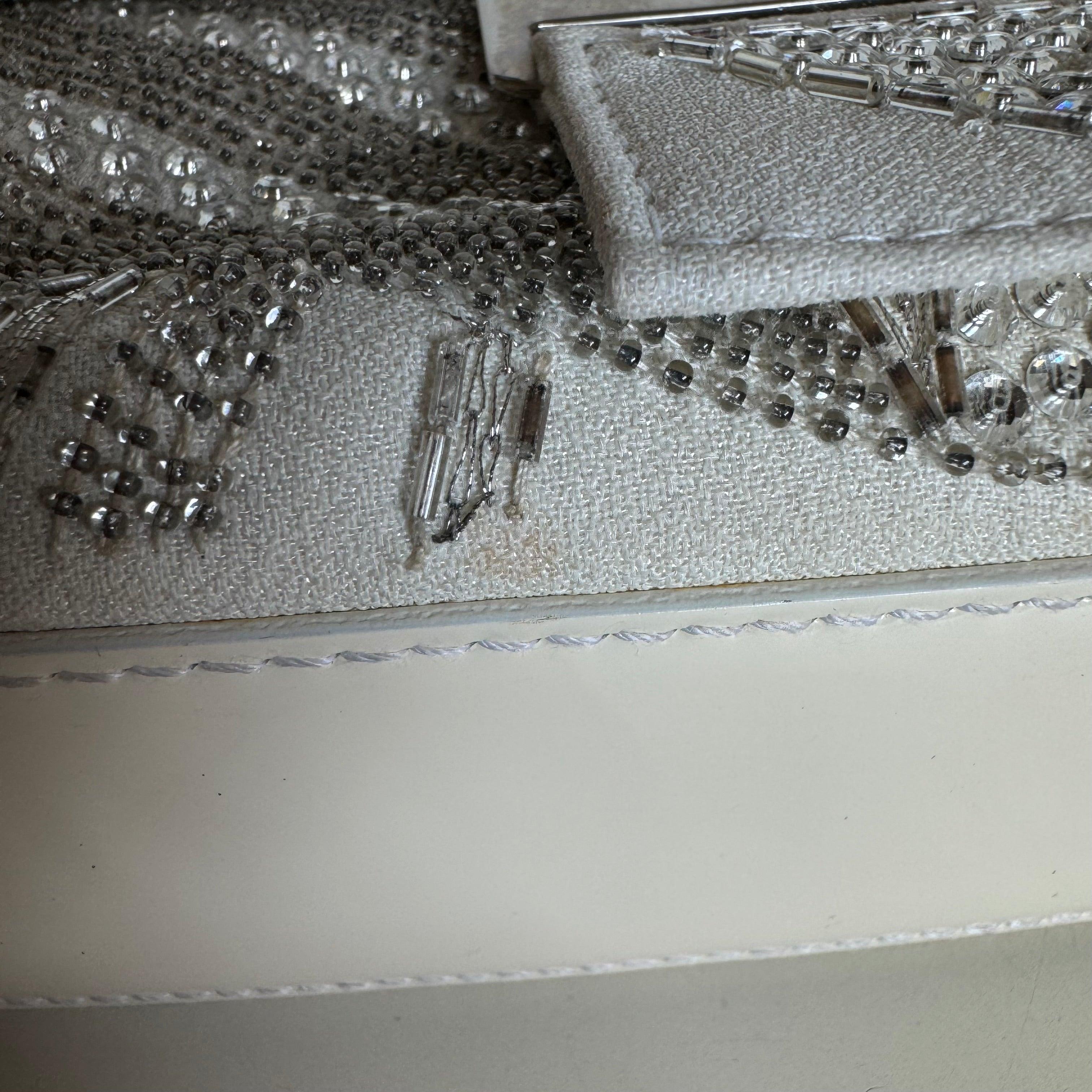 Sac Columnbus Dior rare et chic avec strasss blancs, édition limitée 6