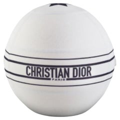 Dior Limited Edition White Logo Technogym Gym Ball for Dior Yoga 128DIOR