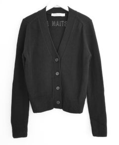 Dior Logo Back Cashmere Cardigan