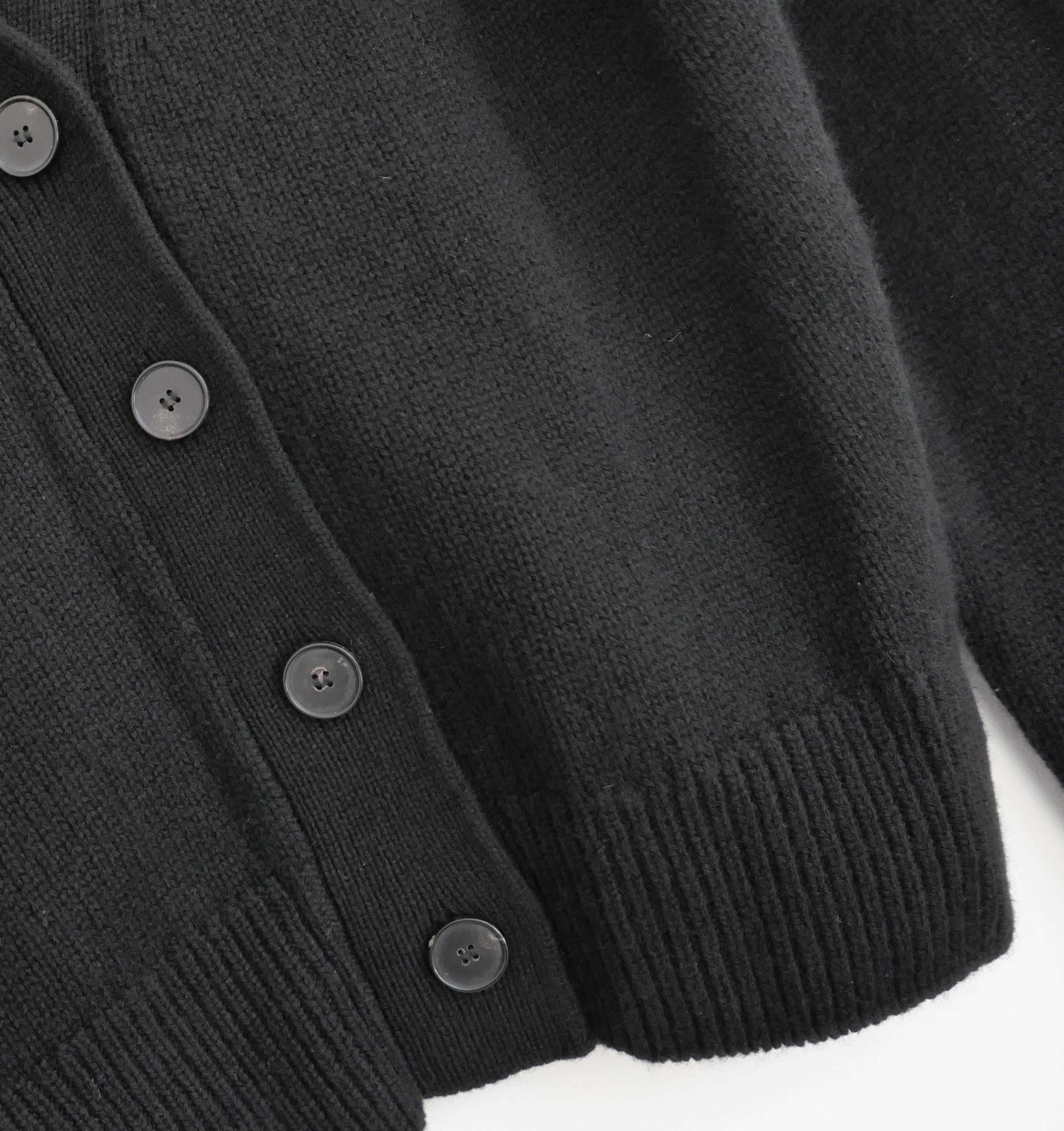 Chaqueta de cachemira con logo trasero Dior Negro en venta