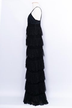 Dior Long Lace Dress Size 36FR Cruise Collection, 2011