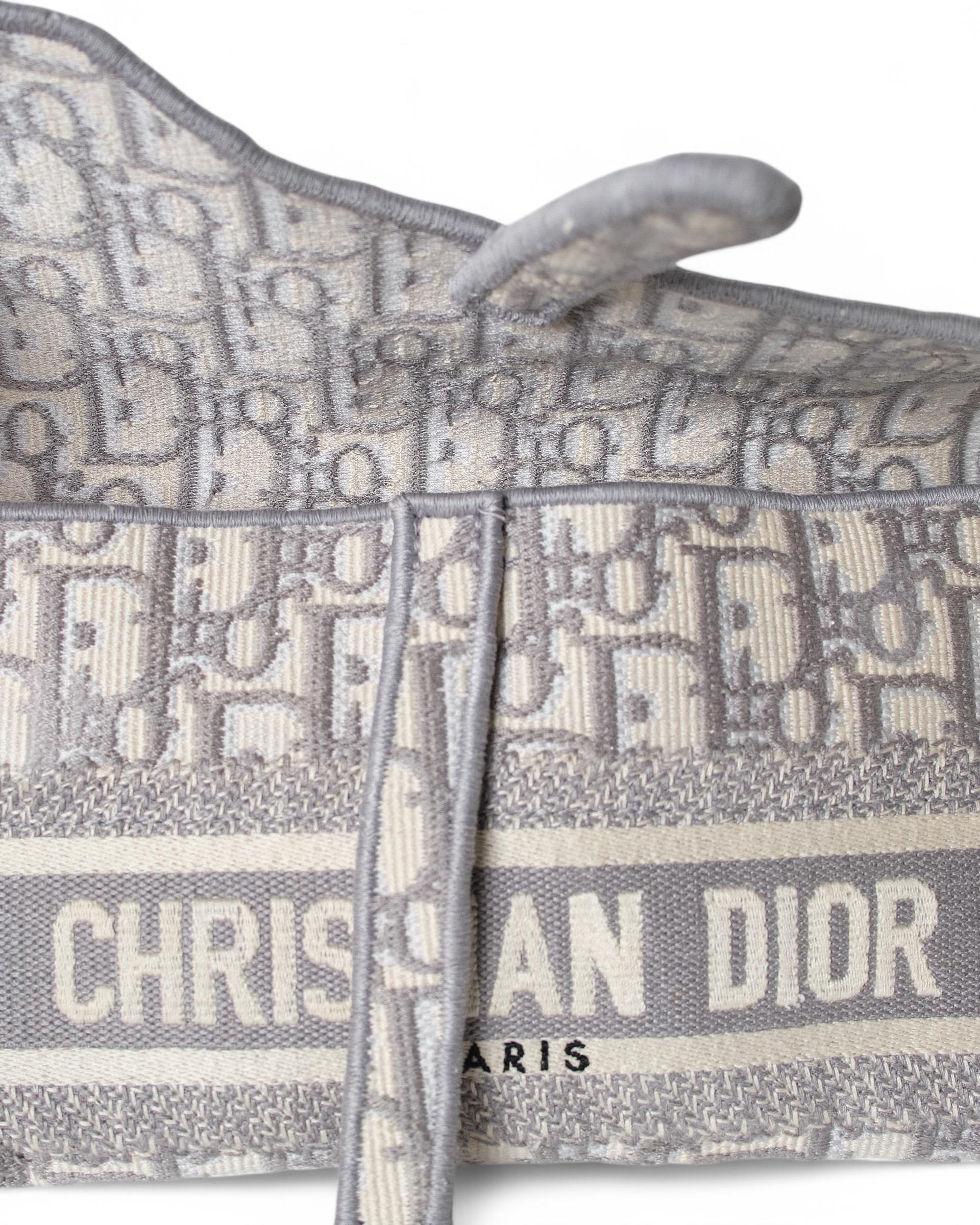 Gray Dior Saddle Oblique Grey Belt Bag For Sale