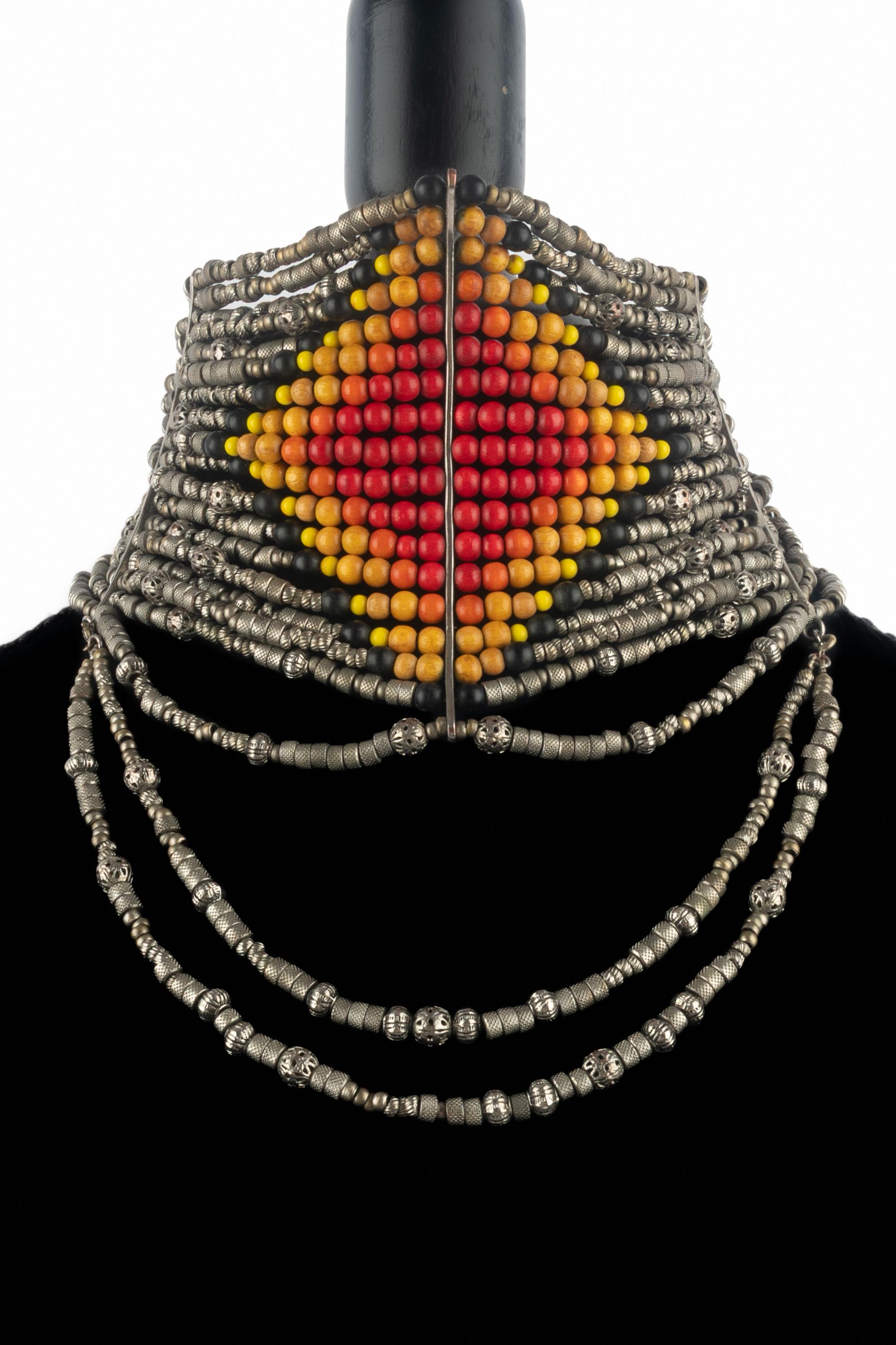 Collana Dior Massai Autunno 1998 in vendita 7