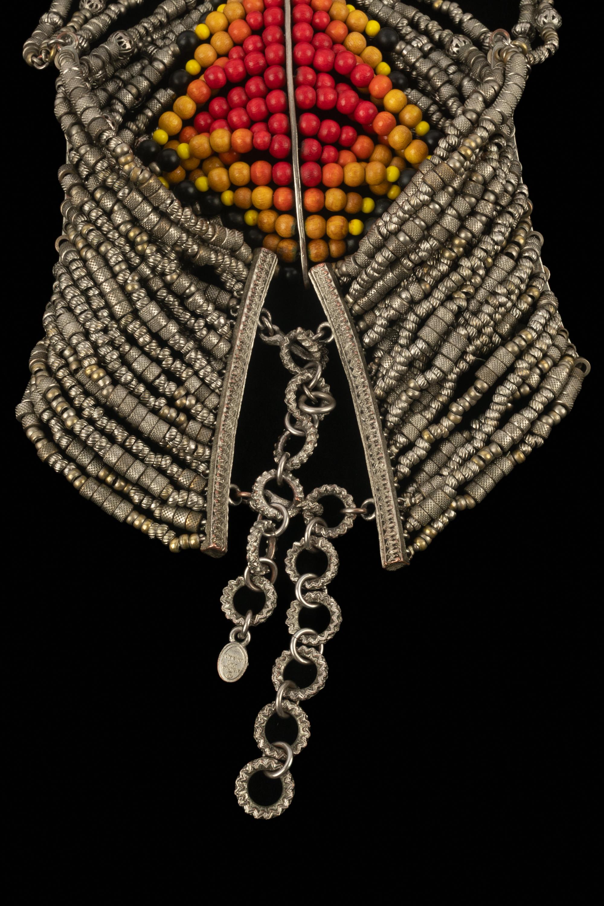 Collana Dior Massai Autunno 1998 in vendita 4