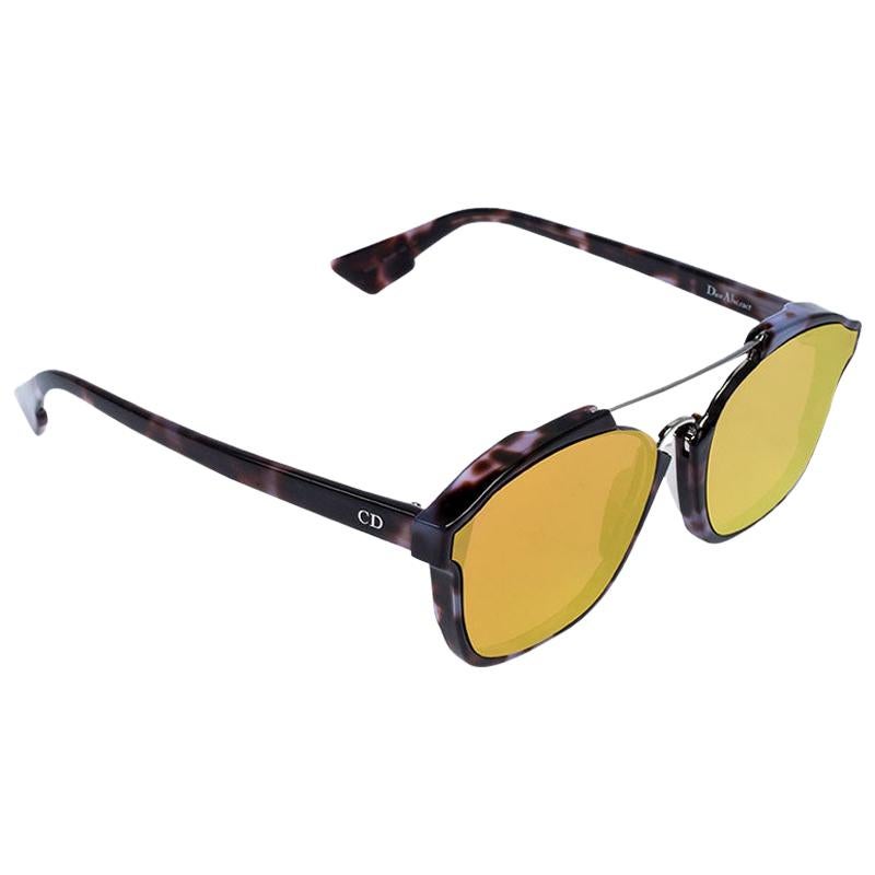 Dior Mauve Havana/Orange Flash Mirror YH0A1 Dior Abstract Sunglasses ...