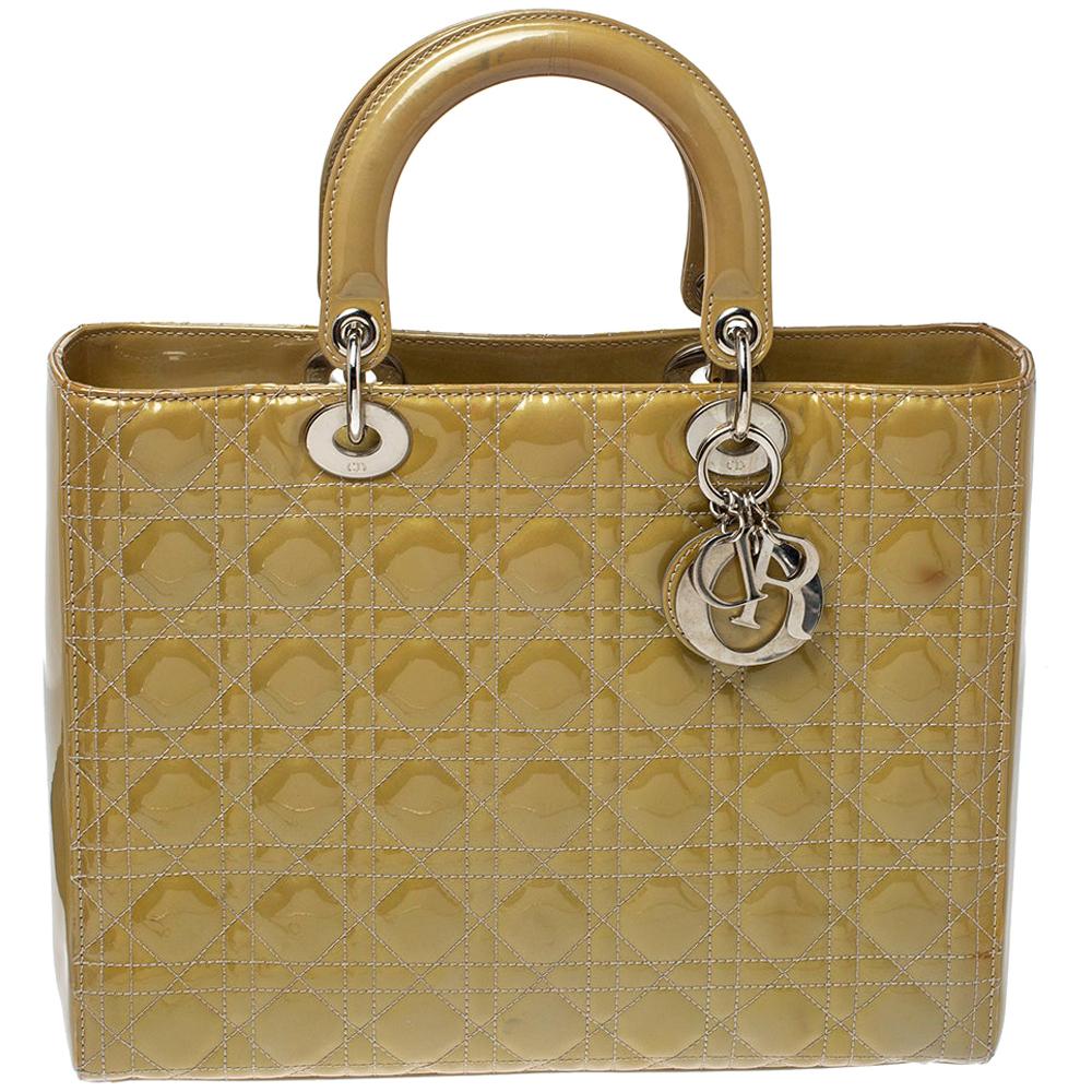 lady dior yellow