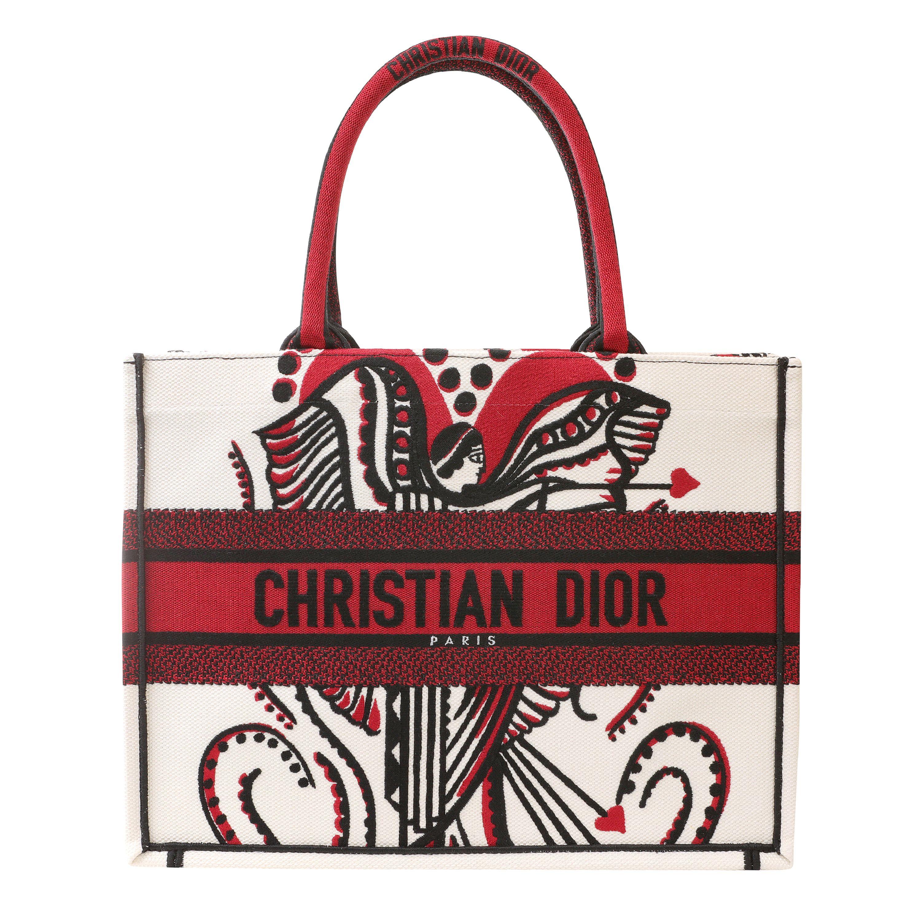 Dior Medium Cupidon Book Tote  In Excellent Condition For Sale In Palm Beach, FL