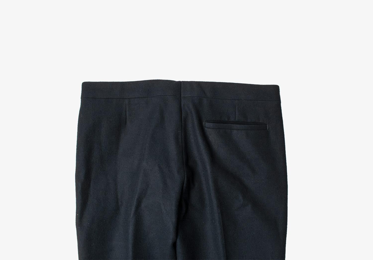 Dior Uomo Pantaloni Flanella di Lana Spessa AW03 Hedi Slimane Uomo Pantaloni Taglia ITA46/S-M In condizioni ottime a Kaunas, LT
